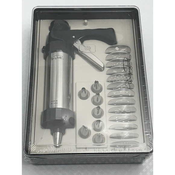 Wolfgang Puck Cookie Press and Decorating Set NEW Sealed - Picture 1 of 9